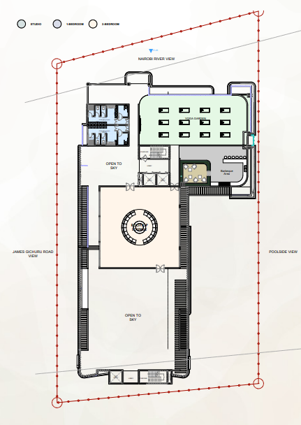 ENZO Residence Rooftop Floor Plan