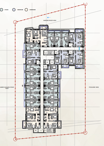 ENZO Residence Typical Apartments Floor Plan